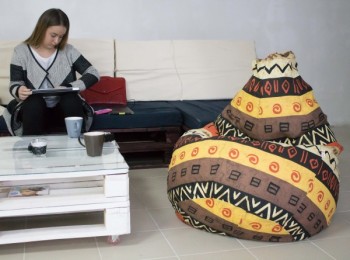 Кресло-груша Стандарт-Африка в Новосибирске - mebel54.com | фото