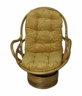 SWIVEL ROCKER кресло-качалка, ротанг №4 в Новосибирске - mebel54.com | фото