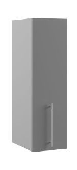 Лофт П 200 шкаф верхний (Штукатурка серая/корпус Серый) в Новосибирске - mebel54.com | фото