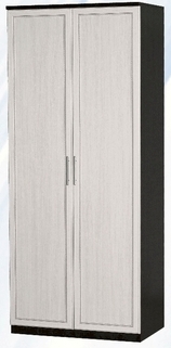 Шкаф для одежды ДЛЯ ГОСТИНОЙ ШО-900 Венге/Дуб выбеленный в Новосибирске - mebel54.com | фото