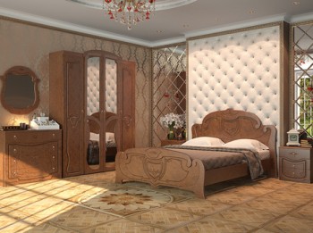 Спальный гарнитур Мария  в Новосибирске - mebel54.com | фото
